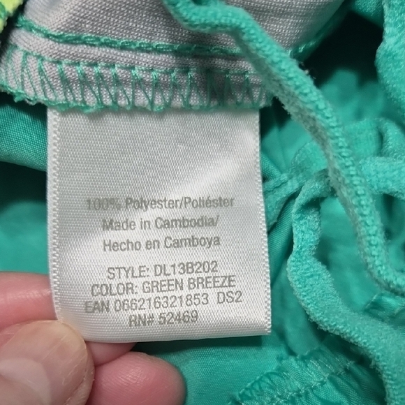 Teal and Gray Women's Athletic Shorts - Picture 6 of 8